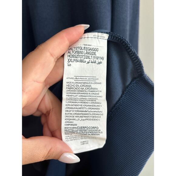 Under Armour Quarter Zip Golf Loose Fit Sweater In Blue Size XXL - Picture 3 of 5